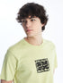 LC Waikiki Crew Neck Short Sleeve Printed Combed Cotton Men's T-shirt